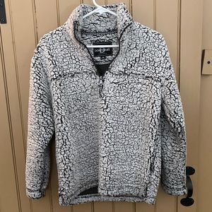 Boxercraft Sherpa pullover sweater.